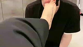 chinese mistress geidis foot femdom routine live stream got me hooked... ugh