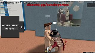 i'm fucking this emo devil girl hard in roblox!