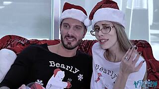 ariana marie gets santa dick deep in her tight 18+ hole... oh god yes!!