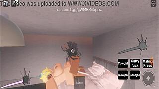Rich CNP Slut Drains Rich Boy's Cum in Roblox Roleplay Frenzy