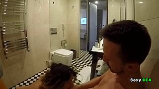 Wow! Seductive Goddess Shakes Big Ass in Steamy Shower Ride