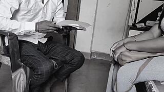 yo bengali secretary 😍 gets pounded hard by boss at office 💦 hindi roleplay with big ass slaps!