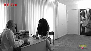 Think you could bang this milf in office like her fave director?