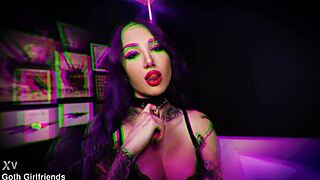 valerica steele unleashes wet squirting wild goth slut comeback