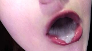 hey ava you're swallowing all that gloryhole cum like a pro amateur!