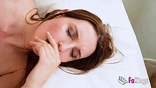 Lena Ross rides monster cock breaking her tight anal hole