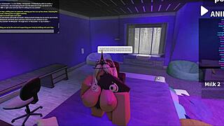 Blonde Bimbo Bent Over for Rough Monster BBC Doggystyle Pounding