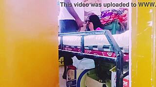 desi housewife fucks storekeeper with telugu dirty talk in shop