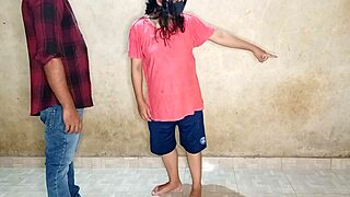 WOW Bhabhi Quenches Pussy Thirst with Young Plumber XXX Hindi Voice Sex!