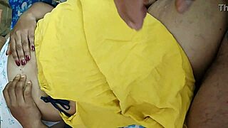 i love how this chubby desi wife rides her boyfriend's cock with her hairy pussy