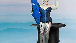 Dark magician granny casts spells deepthroating cock close-up