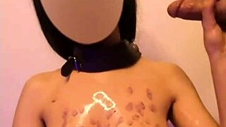 Master dominates redhead teen slut anal deepthroat doggystyle with candle wax on shaved wet pussy big ass