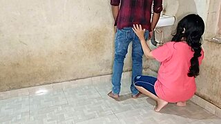 WOW Bhabhi Quenches Pussy Thirst with Young Plumber XXX Hindi Voice Sex!