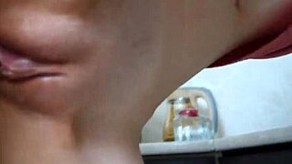 petite sunako kirishiki gets pov pussy pounded in kitchen