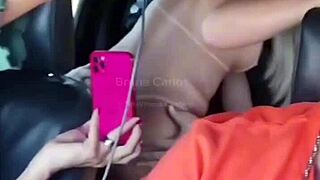 transando no carro com loirinha hotwife... corno filma pra punhetar depois! car blowjob creampie 😏🍆💦