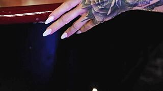 Dimitri Catches Tania Desperate to Suck and Ride His Massive Pulsing Cock
