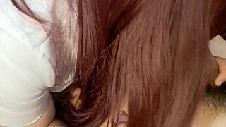 ohh sucking cock cosplay asian homemade cumshot in mouth feels so gooood