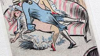 vintage erotic art captures timeless sensual scenes