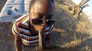 Her First Time Hiking Outdoors!