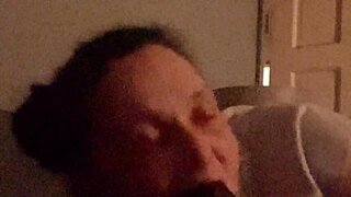 Beautiful Midget Deepthroats Monster Cock with Gagging Sloppy Sucking