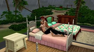 daddy finally pops my virgin cherry in his bedroom