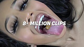 Salesgirl Blows Customer for Massive Cum Deal!