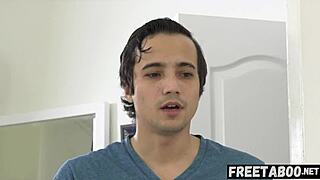 Stepmom fucks stepdaughter's boyfriend missionary creampie before wedding taboo mother-in-law cheating full movie