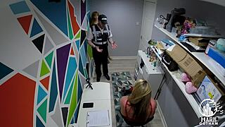 maisie lewis shoplifts then slut drops for punishment