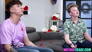 stepmom and stepson valentines foursome hits taboo old young peak