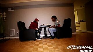 whoa big black cock dude kay bangher rams thick white slut abbi vick's throat pussy ass with deepthroat rimjob cum 😲🍆💦