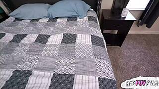 Stepdad catches ginger teen pranking hard