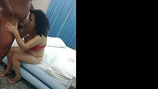 Hot latina milf housewife sneaks bbc fuck while cuckold husband calls to interrupt