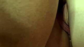 i visit boyfriend but end up riding his best friend's huge cock rough creampie nearly caught