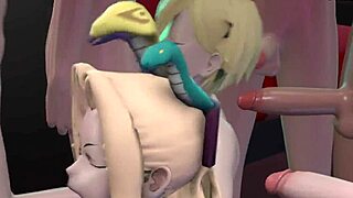 WOW! RYUKYU Y UWABAMI RESCUES WITH HOT CUMSHOT IN MOUTH!