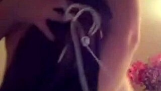 Can You Believe My Sexy Blonde Teen Prostitute Friend Records Her Big Ass Masturbation Session!