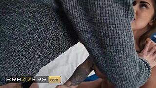 hey sara blonde's perfect shaved pussy gets drilled hard before facial cumshot