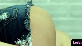 gorgeous tattooed pierced lingerie models scissor in horny lesbian threesome with face sitting