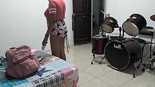 Sexy Housewife Packs Backpack for Horny Venezuela Vacation Trip!