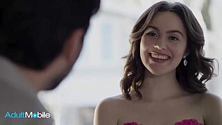 SLENDER BRUNETTE PUSSY POUNDED HARD IN MISSIONARY CREAMPIE