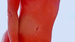 Passion strips naked poses outdoor hot playboy tease