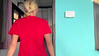 Real Wife Begs for More Than Massage—Hubby Films Petite Blonde Outdoor Fuck!