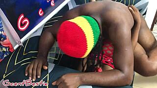 damn sexy mama takes that strong bbc deep 😍💦 her moans are wild!