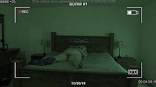 She sneaks into the Halloween roleplay haunted house for a wild fetish ride