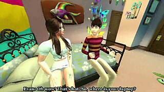 Pregnant College Girl Crammed with Cum in Sims 4 Roleplay Creampie