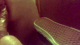 Sam's Fat Wife Ass Swallows Huge Dildo In Bold Anal Thrusts