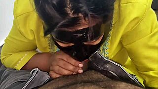 masked indian housewife fucked doggystyle with full creampie cumshot compilation
