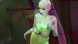 Masked bad bitches pounded in wild anal interracial bang compilation