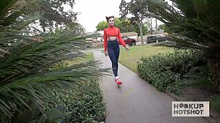 Chloe Carter's Tight Pussy and Ass Take Harsh Donger