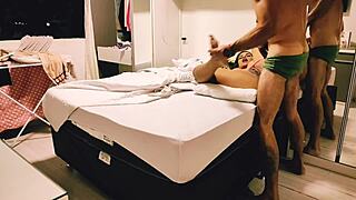 this time stepson fucked my feet and ass too super perverted ending with cum on soles luna oliveira vagninho