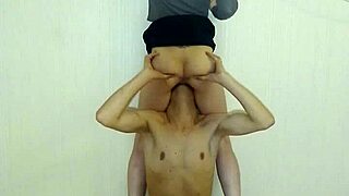 on day four probation licked slave's clit close-up to orgasm